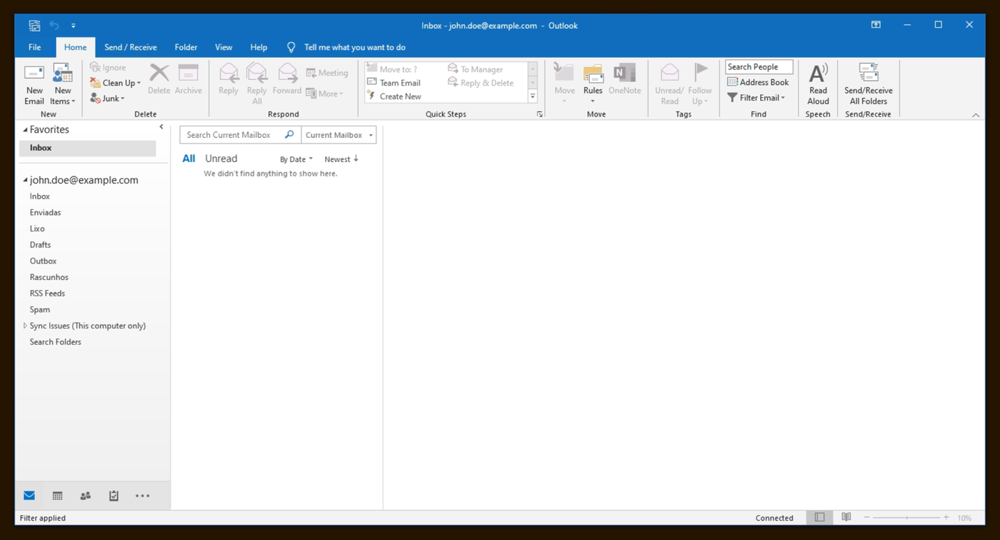 File menu