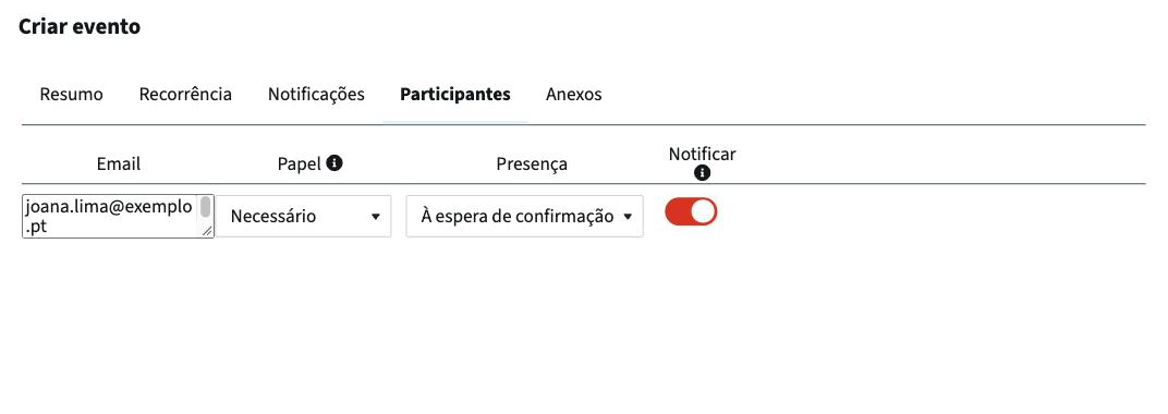 Participantes de um evento